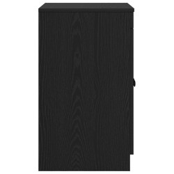 Armoire de salle de bain Noir 54 x 41 x 70 cm Bois d'ingénierie 628313628313
