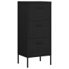 Armoire de rangement Noir 42,5x35x101,5 cm Acier 628314628314