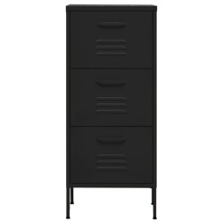 Armoire de rangement Noir 42,5x35x101,5 cm Acier 628314628314