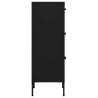 Armoire de rangement Noir 42,5x35x101,5 cm Acier 628314628314