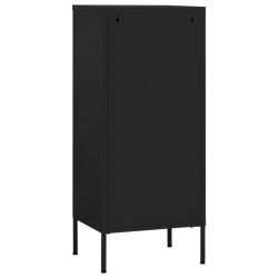 Armoire de rangement Noir 42,5x35x101,5 cm Acier 628314628314