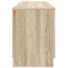 Armoire de rangement pour lit mezzanine 2 pc Chêne Sonoma 628315628315