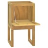 Armoire de salle de bain 41x40x75 cm bois de teck solide 628316628316