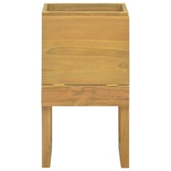 Armoire de salle de bain 41x40x75 cm bois de teck solide 628316628316