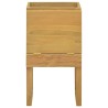 Armoire de salle de bain 41x40x75 cm bois de teck solide 628316628316