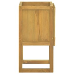 Armoire de salle de bain 41x40x75 cm bois de teck solide 628316628316