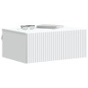 Cabinet de chevet mural 2 pcs Blanc 49 x 34,5 x 20 cm 628322628322