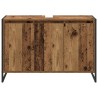 Cabinet de salle de bain avec porte Bois Ancien 90 x 30 x 60 cm 628323628323