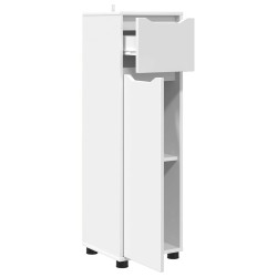 Cabinet de salle de bain avec tiroir Blanc 30,5 x 30 x 101 cm 628324628324
