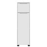Cabinet de salle de bain avec tiroir Blanc 30,5 x 30 x 101 cm 628324628324