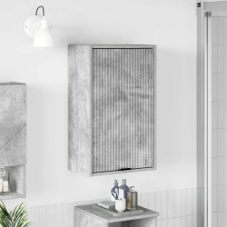 Cabinet de salle de bain Gris béton 39 x 23,5 x 65 cm 628326628326