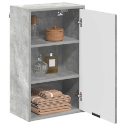 Cabinet de salle de bain Gris béton 39 x 23,5 x 65 cm 628326628326