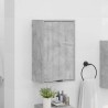 Cabinet de salle de bain Gris béton 39 x 23,5 x 65 cm 628326628326