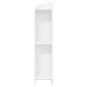 Cabinet de Tête de Lit avec stockage Blanc Bois d'ingénierie 628327628327
