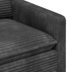 Canapé Gris foncé 156 x 81 x 87,5 cm Polyester 628335628335