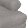 Canapé love seat avec capitonnage en boutons Gris clair 628336628336