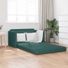 Canapé-Lit 110cm Vert foncé tissu 628340628340