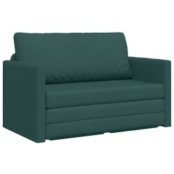 Canapé-Lit 110cm Vert foncé tissu 628340628340
