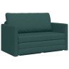 Canapé-Lit 110cm Vert foncé tissu 628340628340