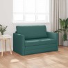 Canapé-Lit 110cm Vert foncé tissu 628340628340