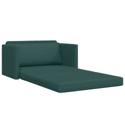 Canapé-Lit 110cm Vert foncé tissu 628340628340