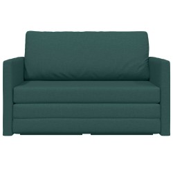 Canapé-Lit 110cm Vert foncé tissu 628340628340