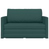 Canapé-Lit 110cm Vert foncé tissu 628340628340