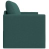 Canapé-Lit 110cm Vert foncé tissu 628340628340