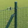 Clôture en fil soudé avec base en béton 50 x 0,8 m Vert Maille 628351628351