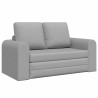 Canapé-Lit Gris nuage 148 x 71 x 83 cm tissu 628353628353
