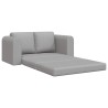 Canapé-Lit Gris nuage 148 x 71 x 83 cm tissu 628353628353