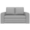 Canapé-Lit Gris nuage 148 x 71 x 83 cm tissu 628353628353