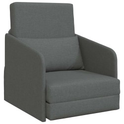 Canapé-Lit Gris foncé 65 x 80 x 83 cm tissu 628355628355