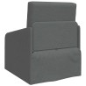 Canapé-Lit Gris foncé 65 x 80 x 83 cm tissu 628355628355