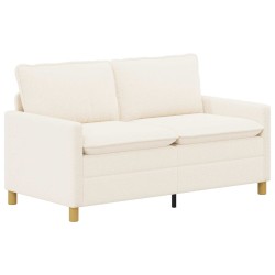Canapé Crème 156 x 81 x 87,5 cm Tissu 628367628367