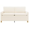 Canapé Crème 156 x 81 x 87,5 cm Tissu 628367628367