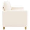Canapé Crème 156 x 81 x 87,5 cm Tissu 628367628367