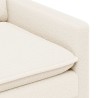 Canapé Crème 156 x 81 x 87,5 cm Tissu 628367628367