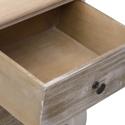 2 pcs Tables de chevet 35x30x50 cm Bois de Paulownia 628370628370