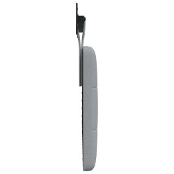 Tête de lit suspendue Gris clair Tissu 628384628384