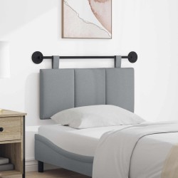 Tête de lit suspendue Gris clair Tissu 628385628385