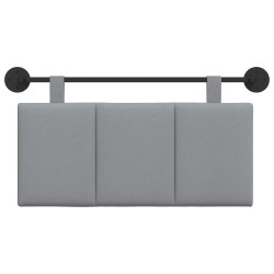 Tête de lit suspendue Gris clair Tissu 628385628385