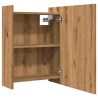 Armoire à miroir salle de bain chêne artisanal 62,5x20,5x64 cm 628388628388