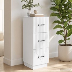 Armoire à tiroirs Blanc brillant 33 x 34,5 x 87 cm 628389628389