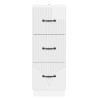 Armoire à tiroirs Blanc brillant 33 x 34,5 x 87 cm 628389628389