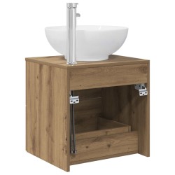 Vanité de lavabo mural Chêne artisanal 49,5 x 44,5 x 66,5 cm 628390628390