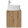 Vanité de lavabo mural Chêne artisanal 49,5 x 44,5 x 65,5 cm 628391628391