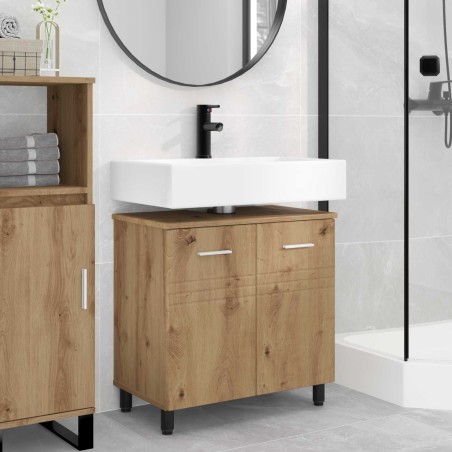 Unité de vanité de salle de bain Chêne artisanal 628406628406