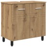 Unité de vanité de salle de bain Chêne artisanal 628406628406
