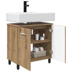 Unité de vanité de salle de bain Chêne artisanal 628406628406